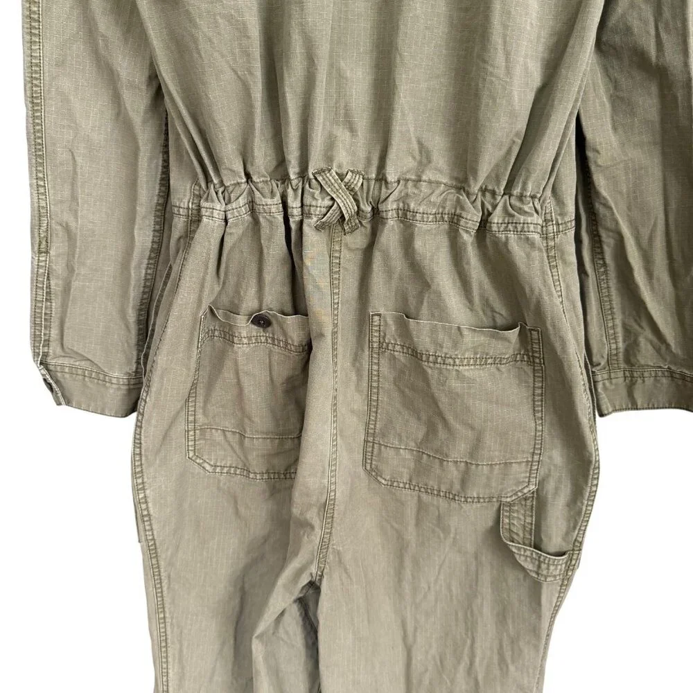 Alex Mill Field Ripstop Jumpsuit Coverall Workwear‎ Utility Green Mens M